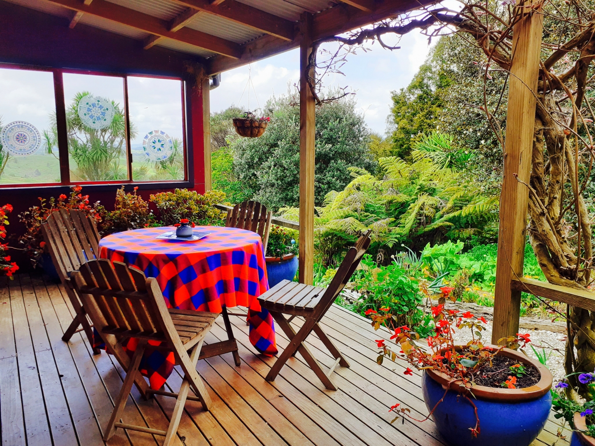 Photo of property: The private veranda.