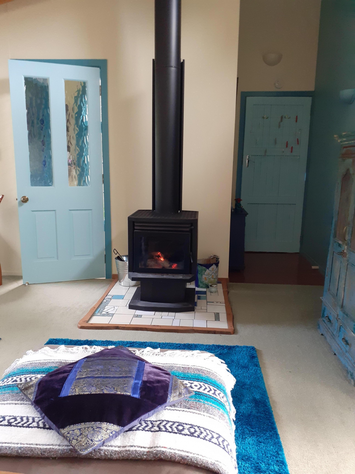 Photo of property: Wood burner for a cozy evening.