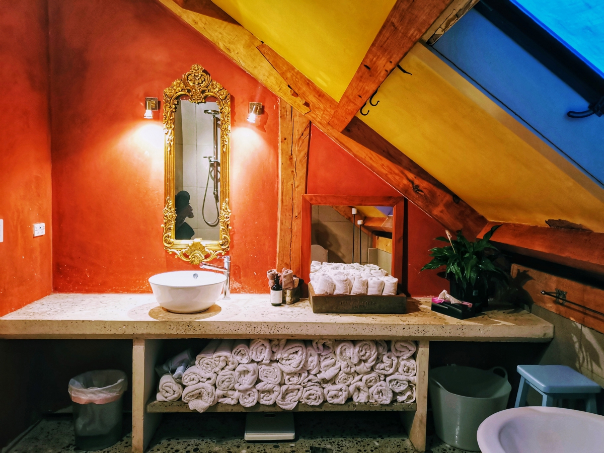 Photo of property: bathroom featuring a rainfall shower, antique claw bath