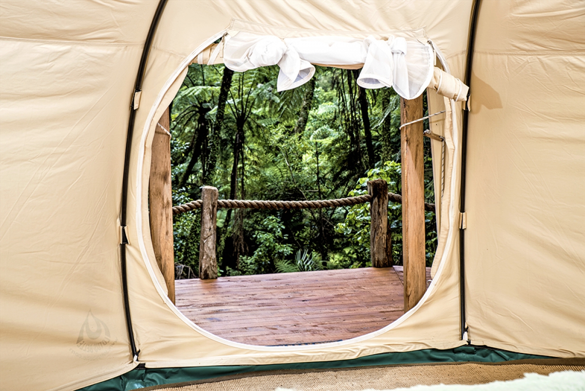 Photo of property: Natural  view through the tent 