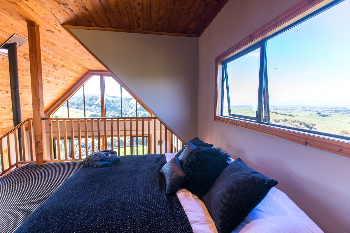 Photo of property: Master bed with views over the property