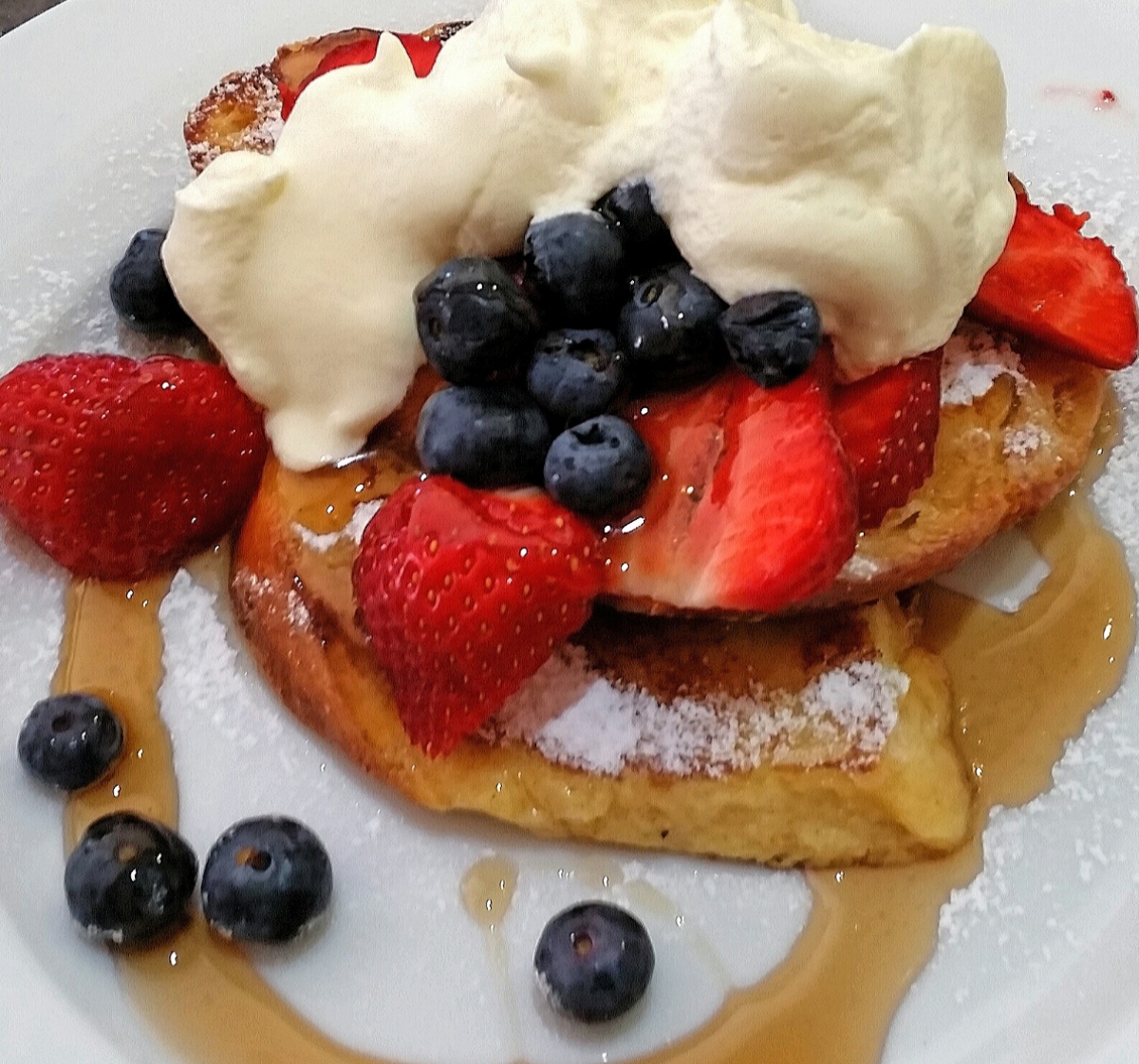 Photo of property: French toast, berries & cream