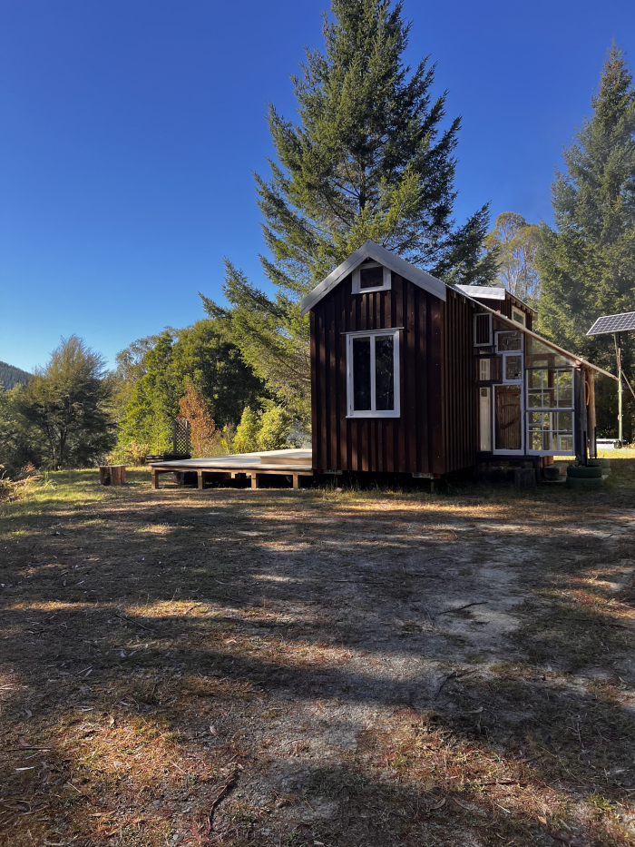 Photo of property: View of TinyHome from driveway entry