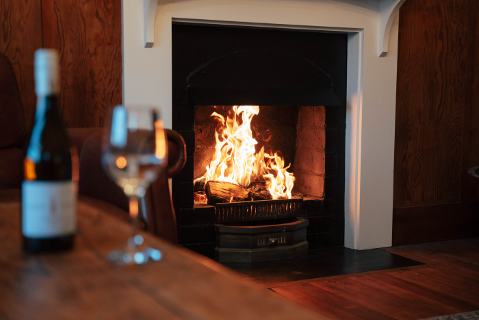 Photo of property: Open fire living room