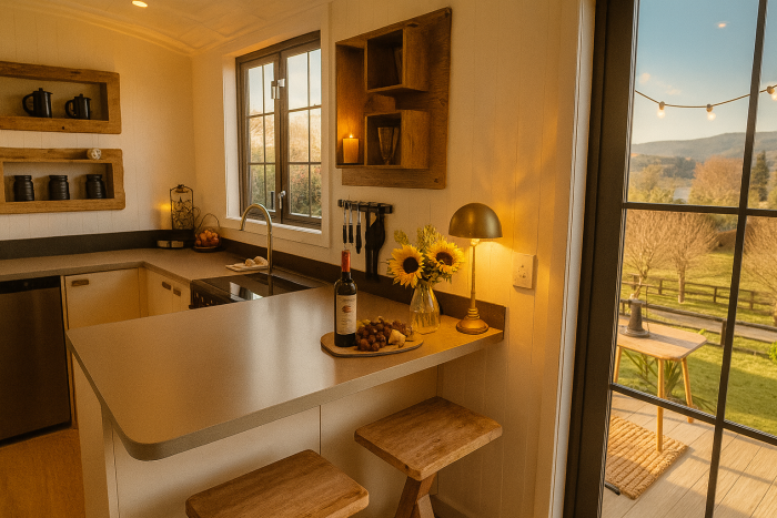 Photo of property: Breakfast bar and kitchen area