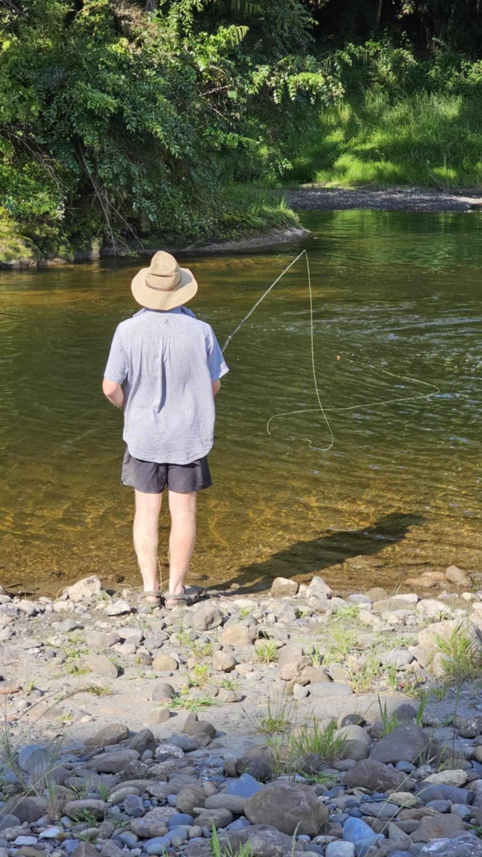 Photo of property: Fishing at River View Chalet