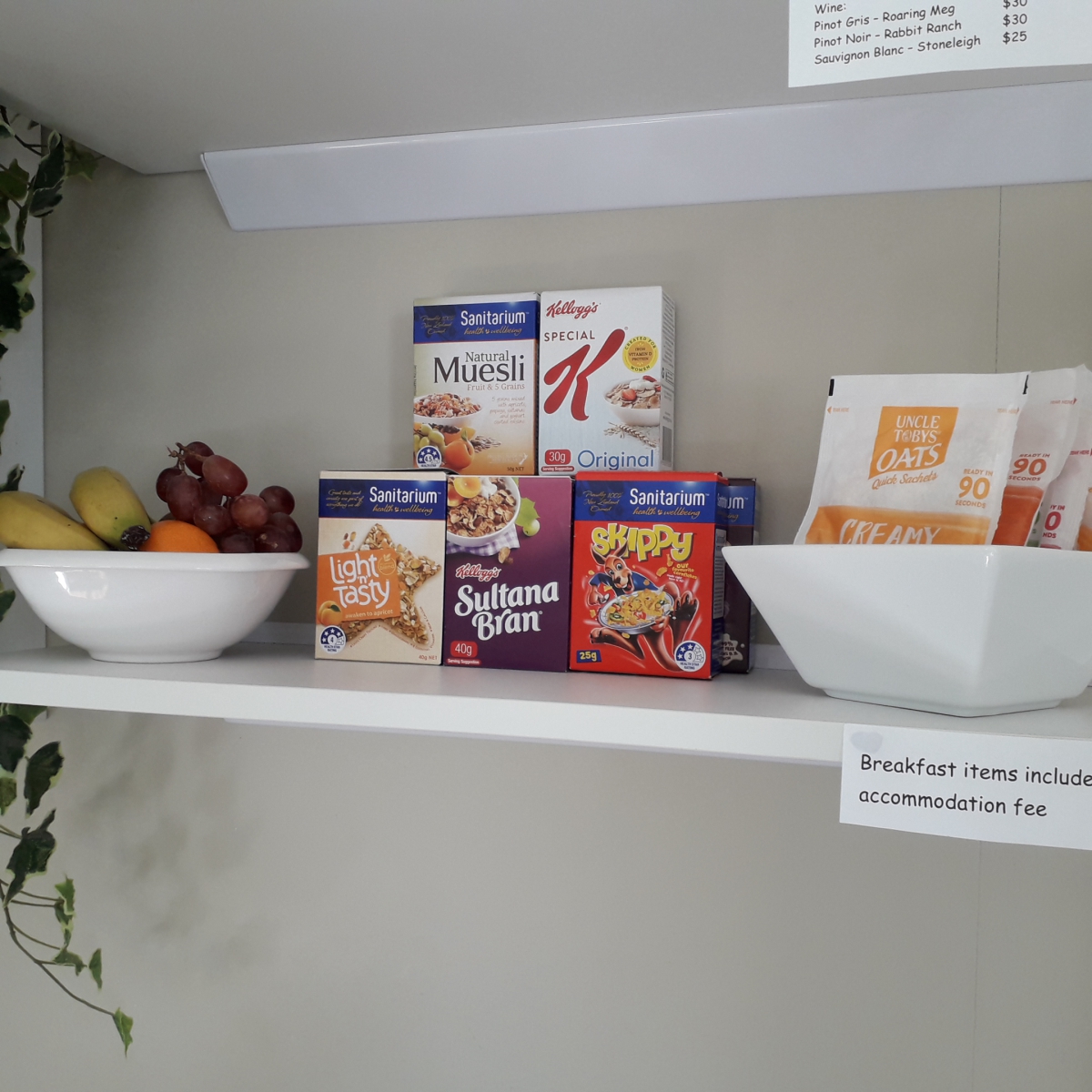 Photo of property: Breakfast items - also included with accommodation