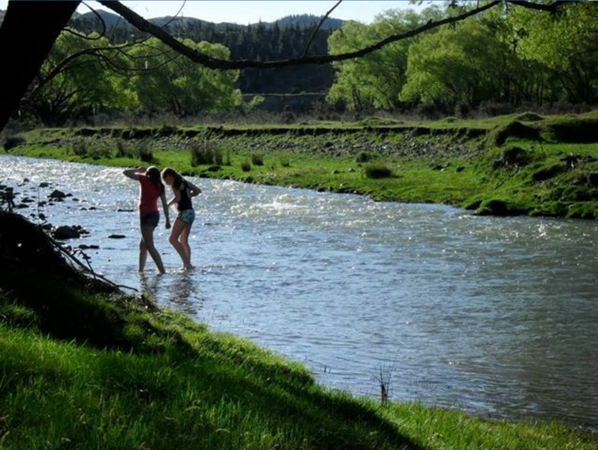 Photo of property: River fun at the farm